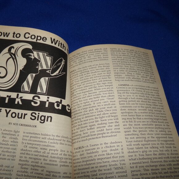 Vintage Astrology Magazine - February 1994 - Dark Side, Attitude Success - Picture 6 of 6